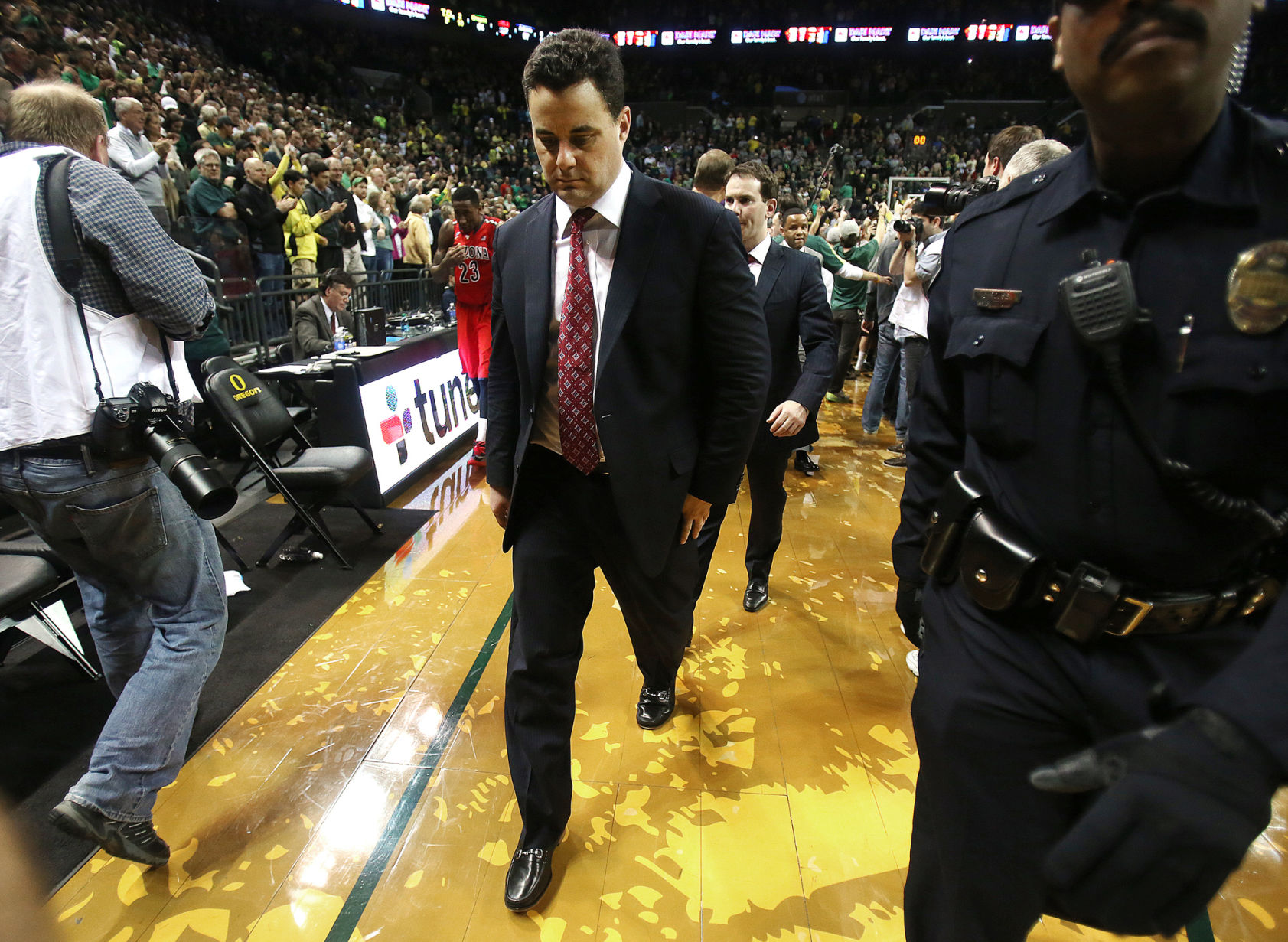 Arizona basketball coach Sean Miller